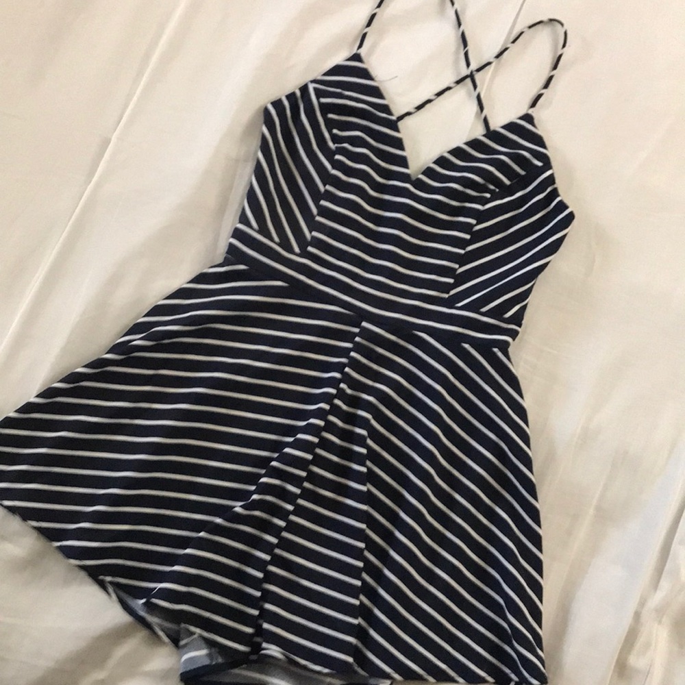 Striped Navy Jumper